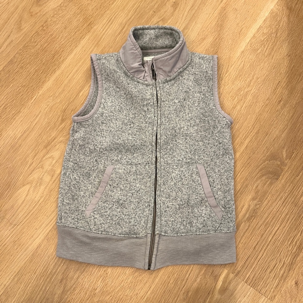 JCrew Gray Vest Size 4/5